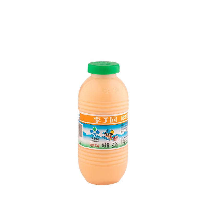 甜牛奶乳飲料（哈密瓜味），單瓶?jī)艉?25ml
