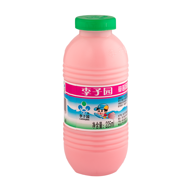 草莓風(fēng)味乳飲料，單瓶凈含量225ml